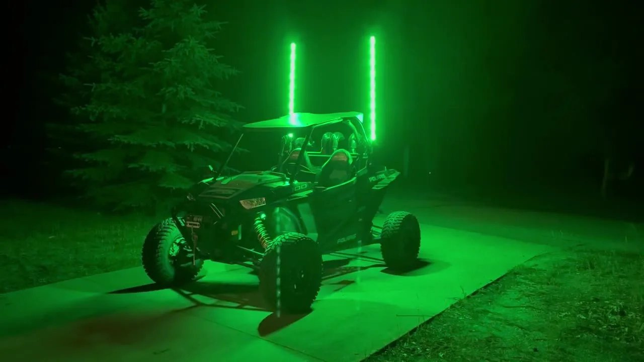 RZR XP 1000 High Lifter with Whips and Rock Lights