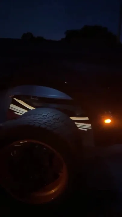 F450 Single Cab with UV Rock Lights